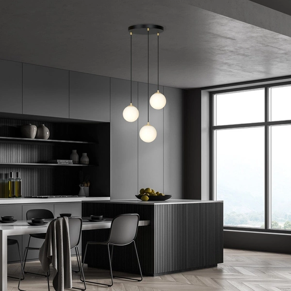 Lampa wisząca Emibig ROYAL 3 BL 1243/3