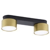 Nowoczesna lampa sufitowa SPACE GOLD 6141 2xGX53 6141