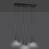 Lampa wisząca Emibig SELTER 6 Czarny 552/6