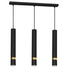 Lampa wisząca JOKER, MLP6080, czarny/złoty, 3x8W GU10