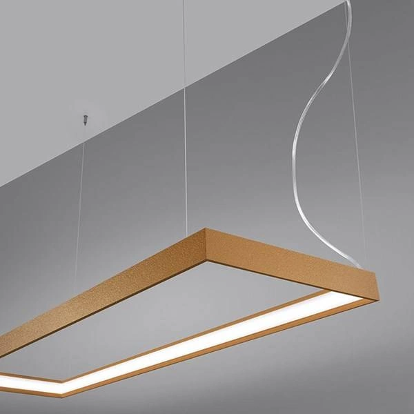 Lampa wisząca TUULA L, złota, 50W LED, barwa neutralna 4000K, TH.170