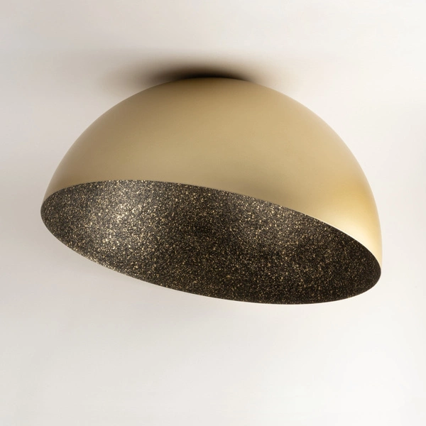 Lampa Sigma Sfera 70 plafon złoty_czarny nakrapiany 32480