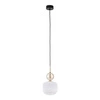 SOPHIA COGNAC WHITE LAMPA WISZACA 1XE14