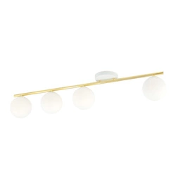 Lampa sufitowa Emibig MONZA 4 WH OPAL 1253/4