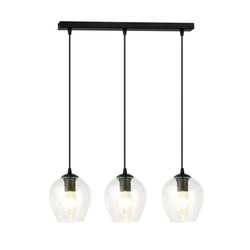 Lampa wisząca Emibig ISTAR 3 BL TRANSPARENT 679/3
