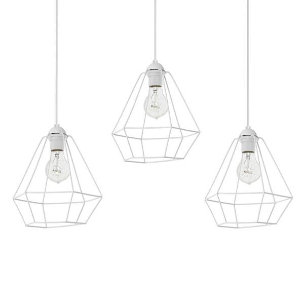 Lampa wisząca ALMA WHITE 3xE27