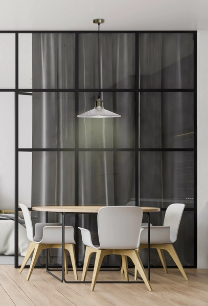 Lampa wisząca CHESTER LEDEA, 50101271, patynowy/bezbarwny, 1x40W E27