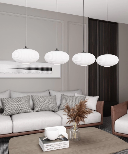 Lampa wisząca Emibig COCO 4 BL OPAL 1376/4