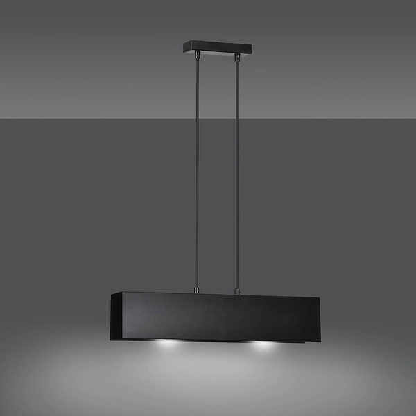 Lampa wisząca Emibig GENTOR 2 Czarny 672/2