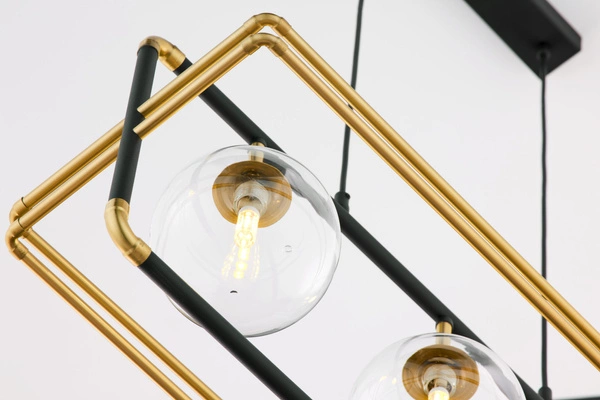 Nowoczesna Lampa wisząca FIORI wys. 115cm 3xG9 14W IP20 | Złoty