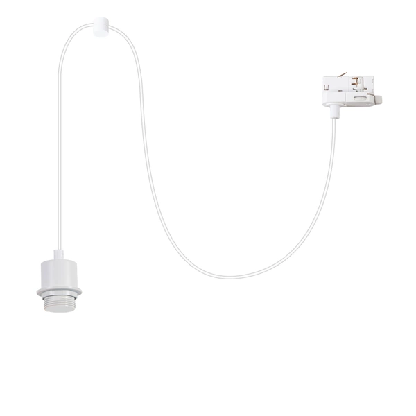 Zawiesie Hang Track Biały 1xE27 3-obwodowy