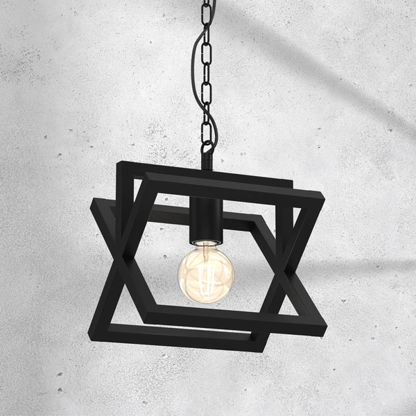 Lampa wisząca ARNOLD, MLP8562, czarna, 1x60W E27