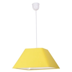 Nowoczesna lampa wisząca ROBIN 31-03270 żółta 1xE27