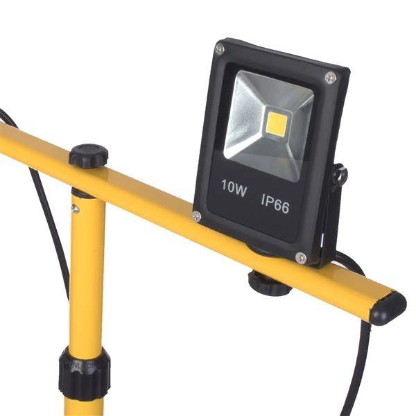 Stojak statyw budowlany + Naświetlacz LED 2x10W wys 1,8m