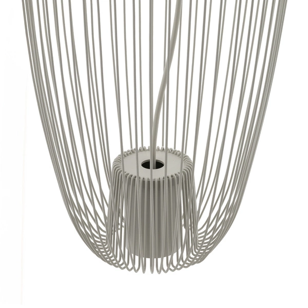 Lampa wisząca PUMPKIN S szer. 27cm wys.200cm GU10 | jasnoszary 11242