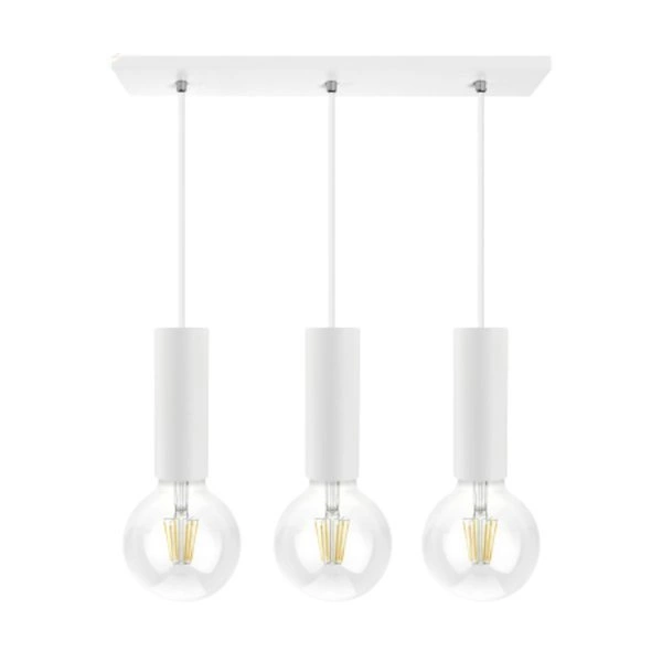 Lampa sufitowa potrójna wisząca 18cm E27 CROSTI MUNERA TRE 891513 | czarny