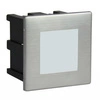 Zewnętrzna lampa wpuszczana nad schody i podjazd Mur Led Inox F 04 | szary inox