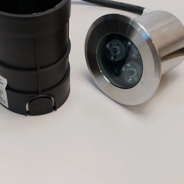 Oprawa najazdowa PICCO LED L srebrny śr. 7,5cm 9104