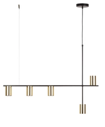 Lampa Sigma Vendo 5 czarny mosiądzowany 33693