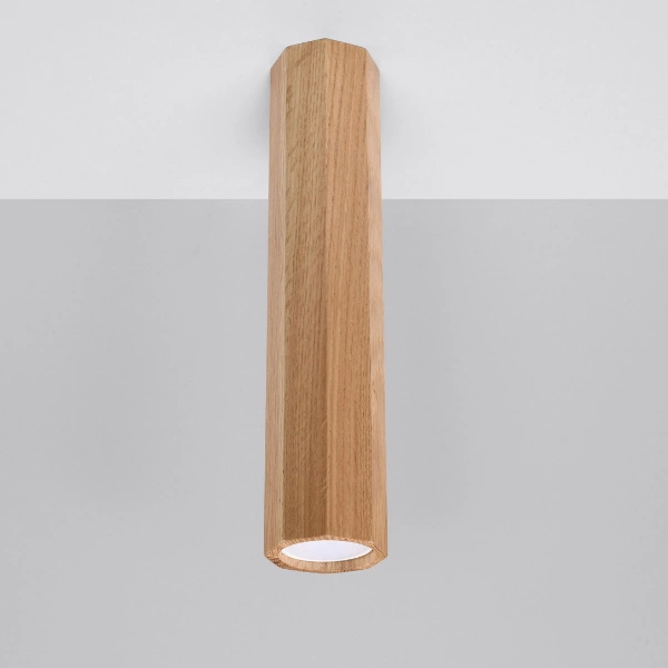 NOWOCZESNY Plafon ZEKE 30 dąb SL.1034