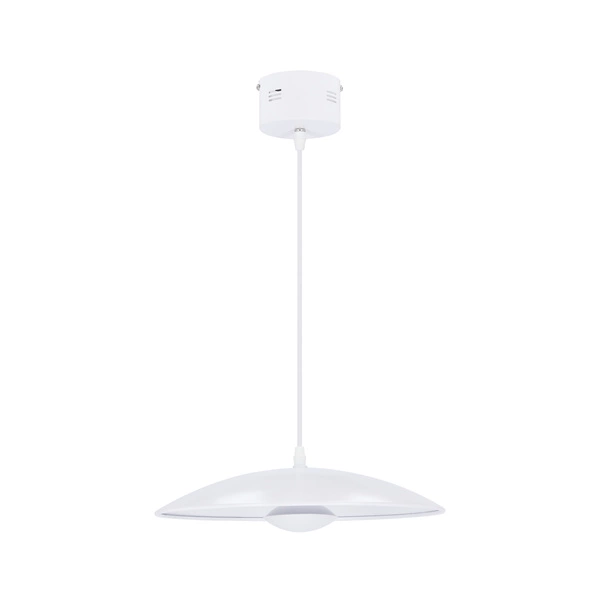 LAMPA WISZĄCA LUND 1 BIAŁY 114x34x34