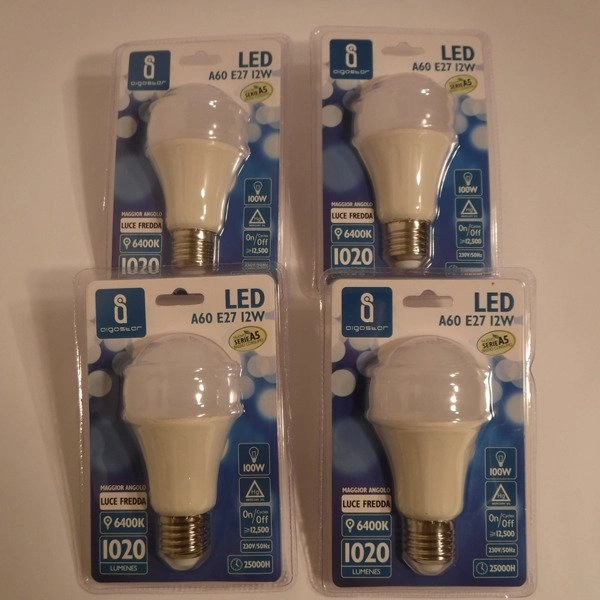Żarówka LED E27 12W ciepła 3000K A60