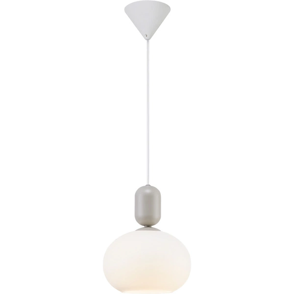 Lampa wisząca NOTTI E27 40W Szkło | Szary