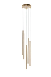 Lampa Sigma SOPEL PREMIUM 5 KOŁO złoty szczotkowany 40959