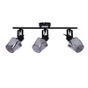 Lampa sufitowa RANDI, 93-13378, czarny/dymiony, 3x15W E14