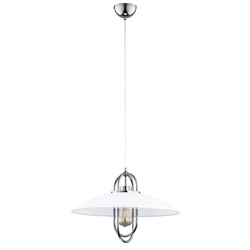 Lampa wisząca ALFA SALIX CHROM 1xE27 30cm | 60454