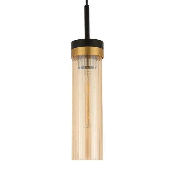 Lampa Wisząca Malika 1xE27 czarny PL0140-1