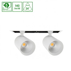 MDD PESO 2 830 2*19W 230V 24st White DALI