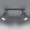 Designerska lampa sufitowa MERIDA 2 SL.0096 Biała 2xGU10