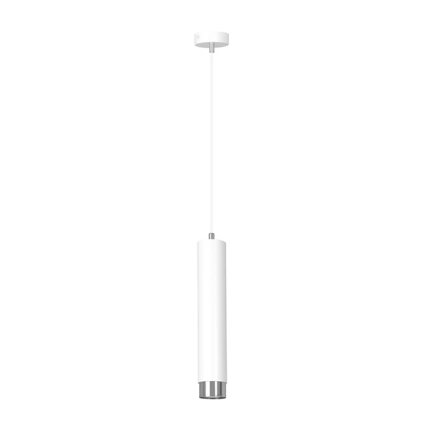 Lampa wisząca Emibig KIBO 1 WH/CHROME 641/1