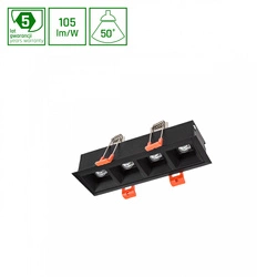 MINI28 ALLDAY INSPIRE IN DARK LIGHT 50st CZARNY 940 17W 230V 280mm CZARNY DALI