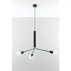 Lampa wisząca DUOMO 3D SL.0303 czarna 3xE27