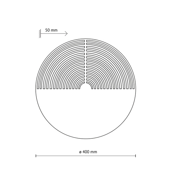 LUNAR WOOD KINKIET 2XG9