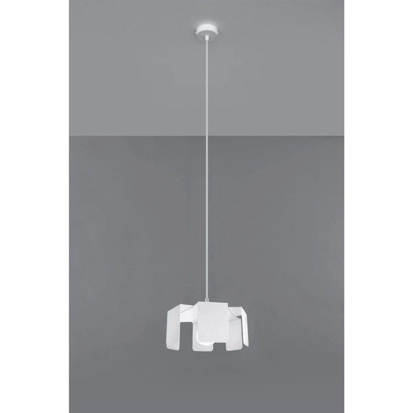 Lampa wisząca TULIP, biała stal, SL.0666