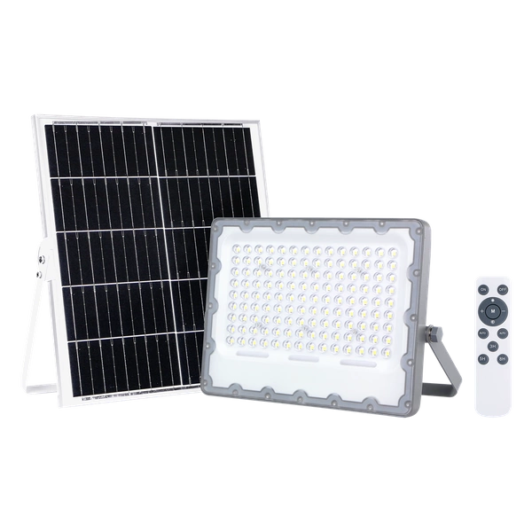 Naświetlacz solarny FOKUS, 100W LED, 1300lm, barwa zimna 6000K, EKO9092