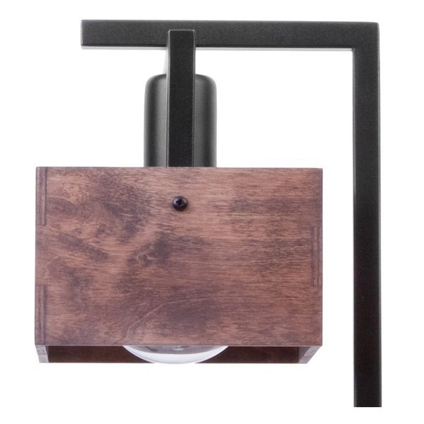 Lampa biurkowa stołowa nocna DAKOTA LAMPKA brązowy 50160