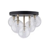 NILOS BLACK / GOLD LAMPA SUFITOWA 5PŁ 758