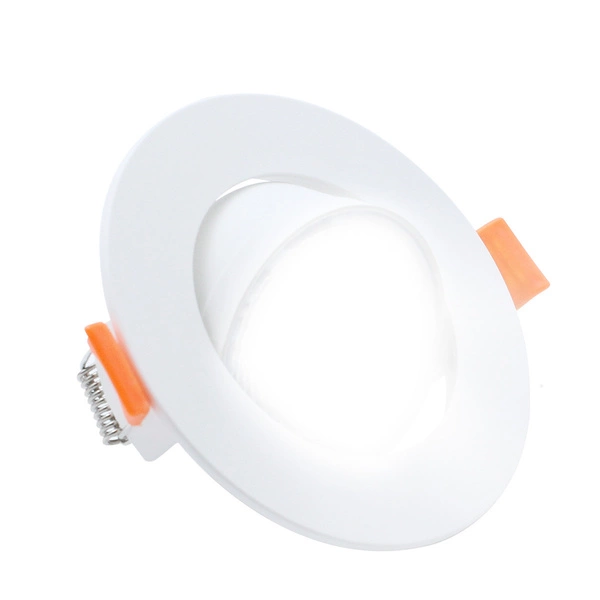 Ruchome oczko podtynkowe Plus białe LED CCT