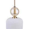 SOPHIA COGNAC WHITE LAMPA WISZACA 1XE14