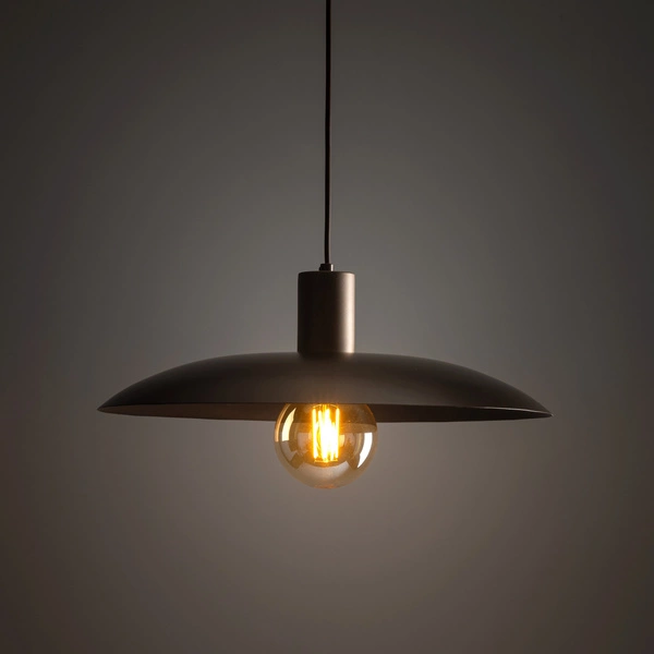 Brązowa lampa wisząca ASTRA BROWN 1XE27 10964