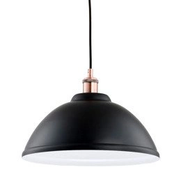 Lampa sufitowa IDIFOR I czarny śr. 37cm
