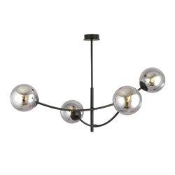 Lampa sufitowa Emibig HUNTER 4 Czarny/GRAFIT 1100/4