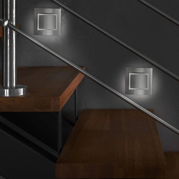 Oprawa schodowa LED 0,6W DECO barwa neutralna 4000K EKS0384