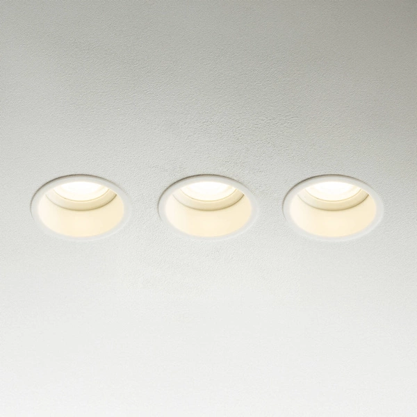 Oprawy podtynkowe CUP 3 PC SET śr. 7cm 3xGU10 | biały 10793