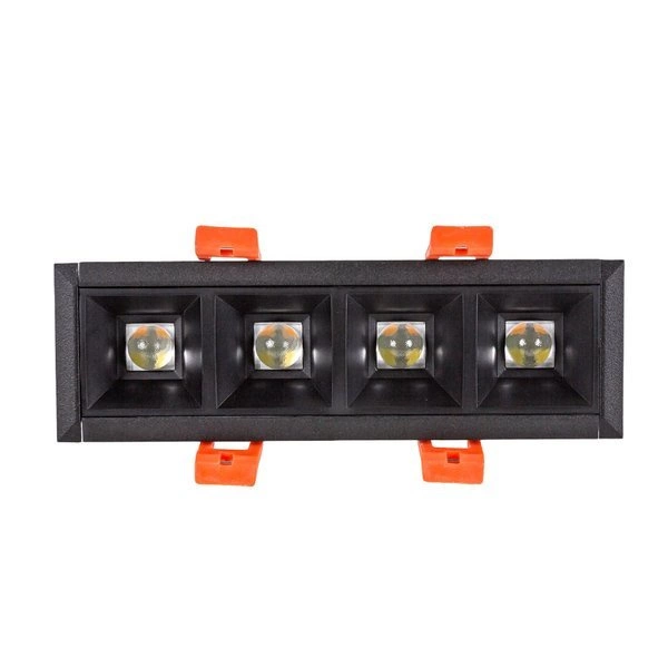 Oprawa LED podtynkowa MINI16 ALLDAY INSPIRE IN 830 3000K 10W 80° | czarny