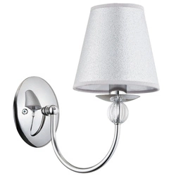 Kinkiet ALFA EMMANUELLE CHROM 1xE14 27cm | 16710
